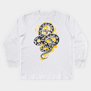 hand drawn snake Kids Long Sleeve T-Shirt